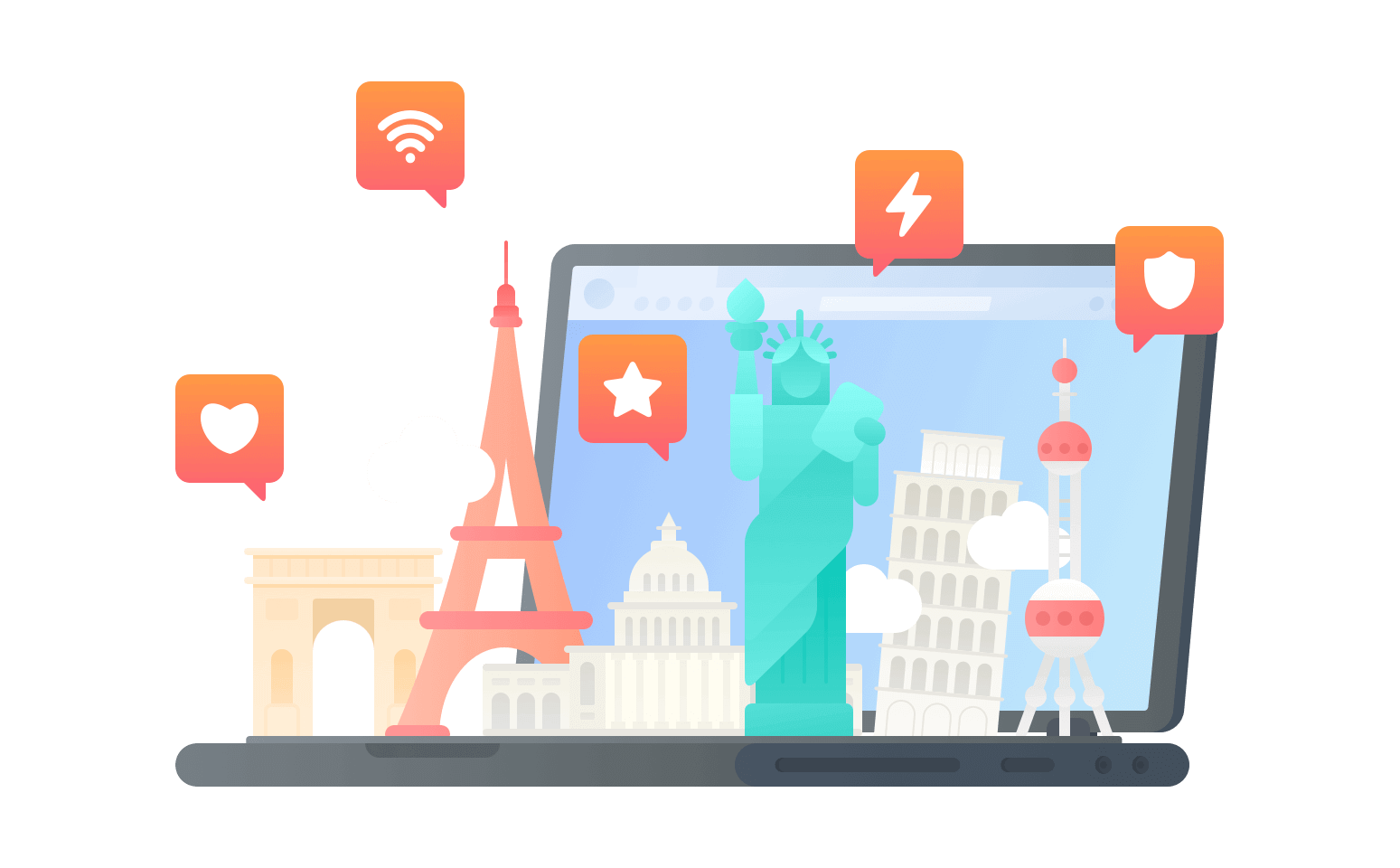 在圣文森特和格林纳丁斯连接到中国vpn - SPEEDCN